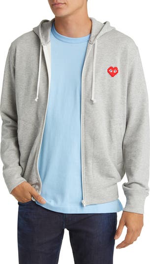 Commes des garcons hoodie grey online