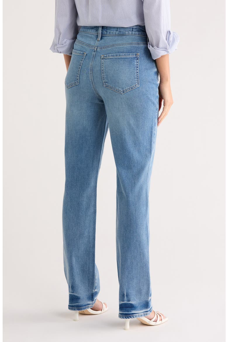 Marilyn High Waist Straight Leg Jeans, Alternate, color, HIDDEN LAKE