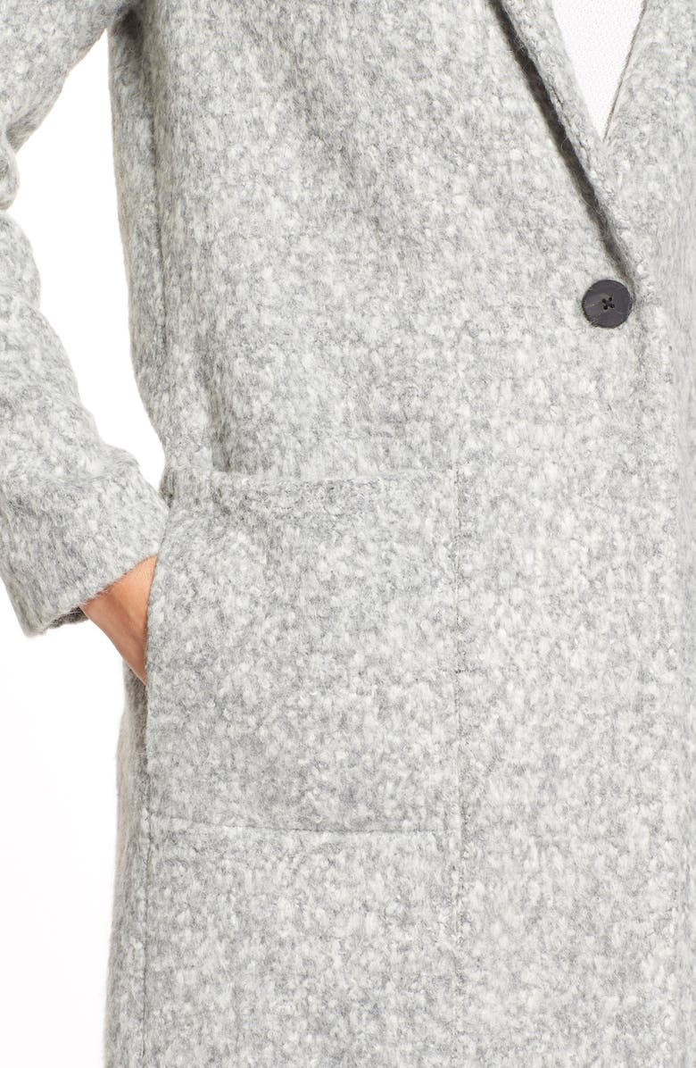 ZAC Zac Posen 'Giselle' One-Button Reefer Coat, Alternate, color,