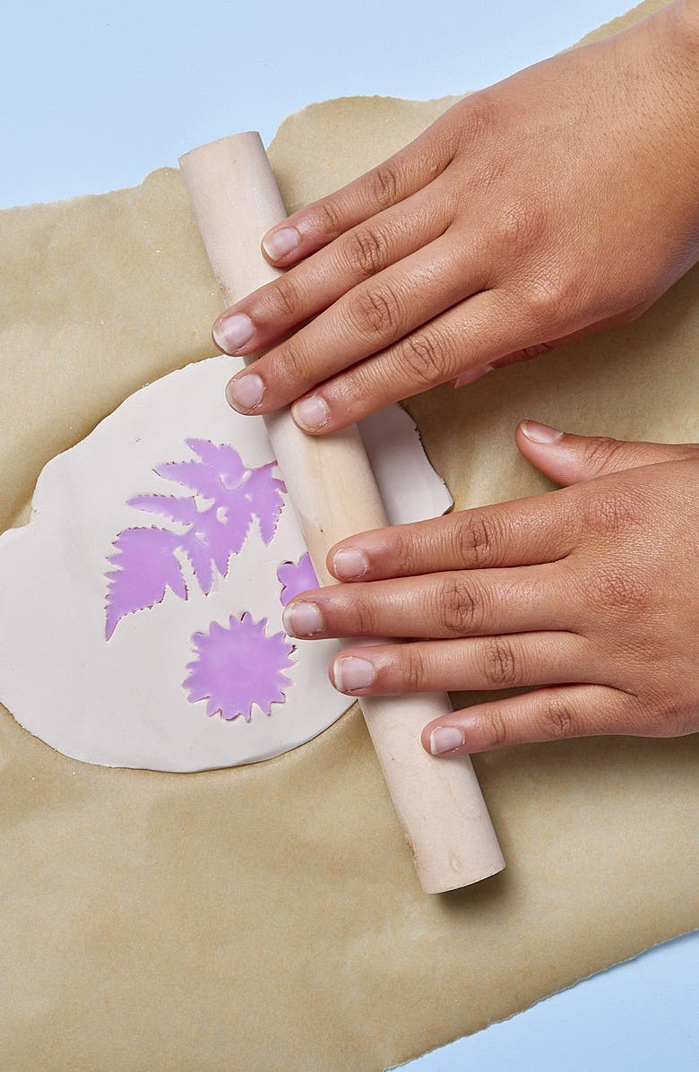 BRIGHT STRIPES Flower Power Pottery Kit, Alternate, color,