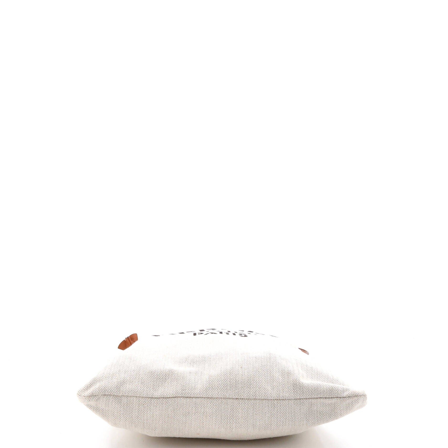 Pre-Owned Hermes Aline Bag Toile MM, Alternate, color, Ecru