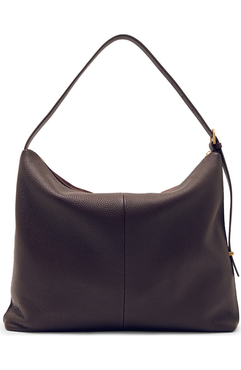 Reiss Vigo Shoulder Bag, Alternate, color, Burgundy