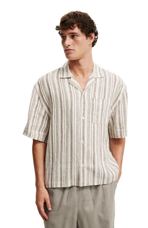 Men's Premium Linen Short Sleeve Shirts