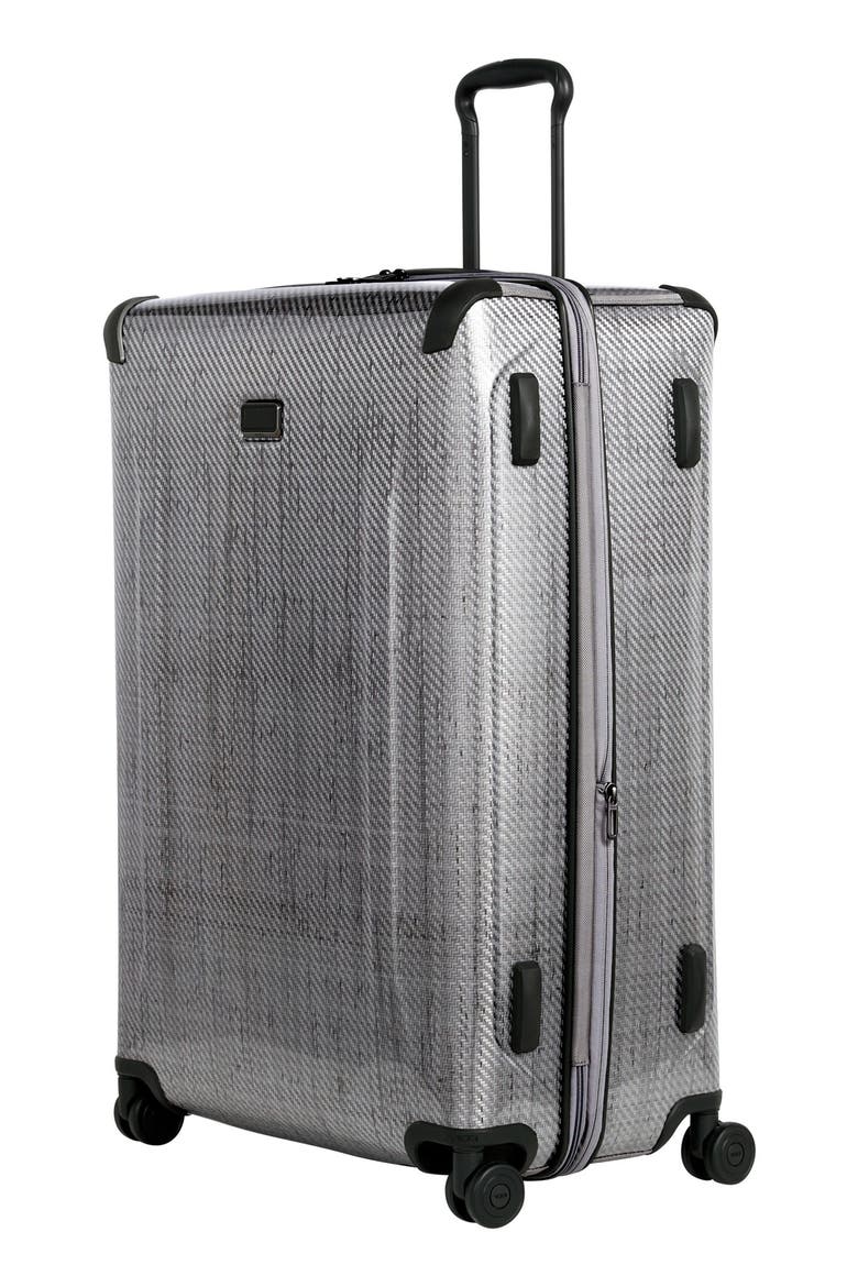 Tegra-Lite® X-Large Expandable Checked Luggage, Alternate, color, T-GRAPHITE