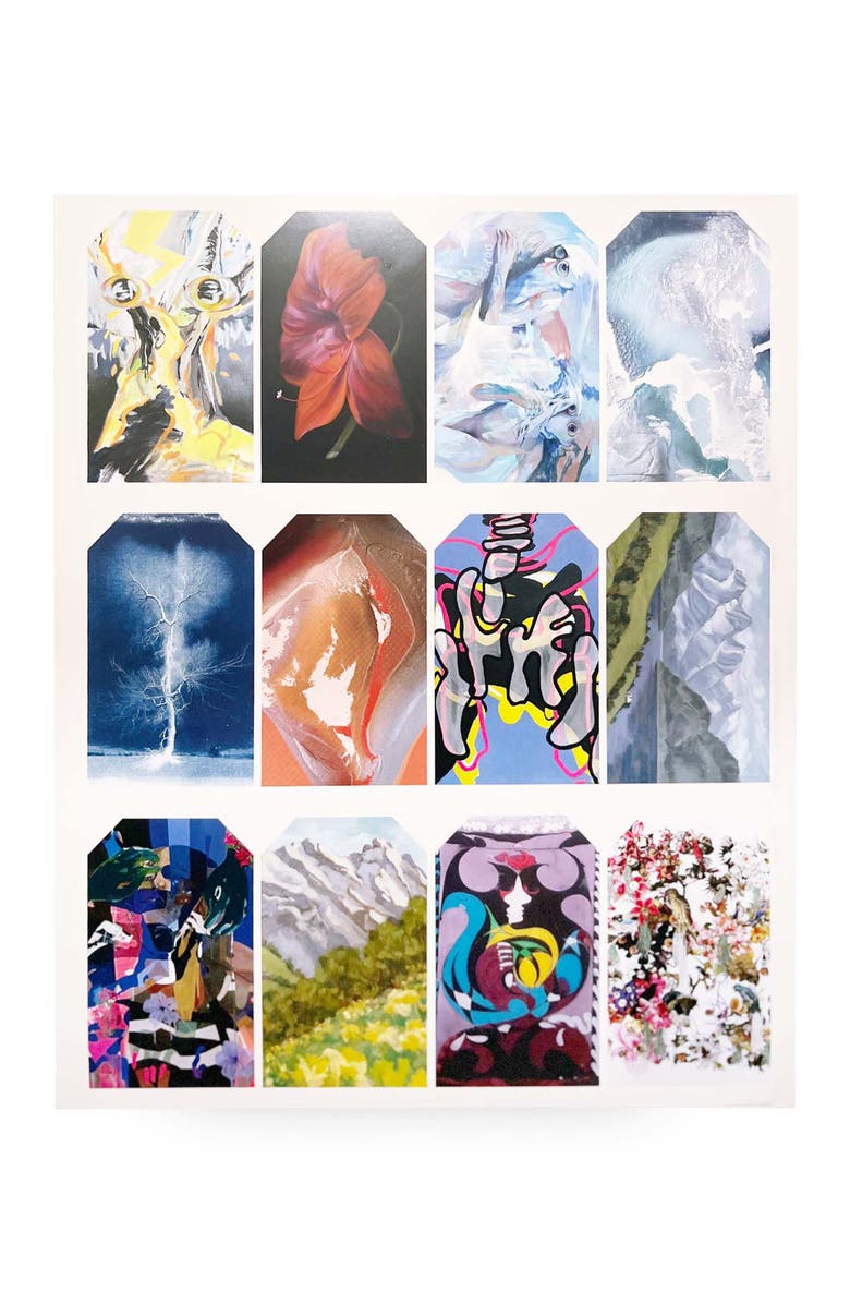 Bond & Grace Mysteries of Creation Gift Wrap & Creative Papers, Alternate, color, Purple