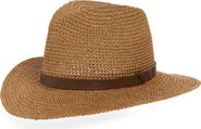 Faherty Woven Straw Rancher Hat