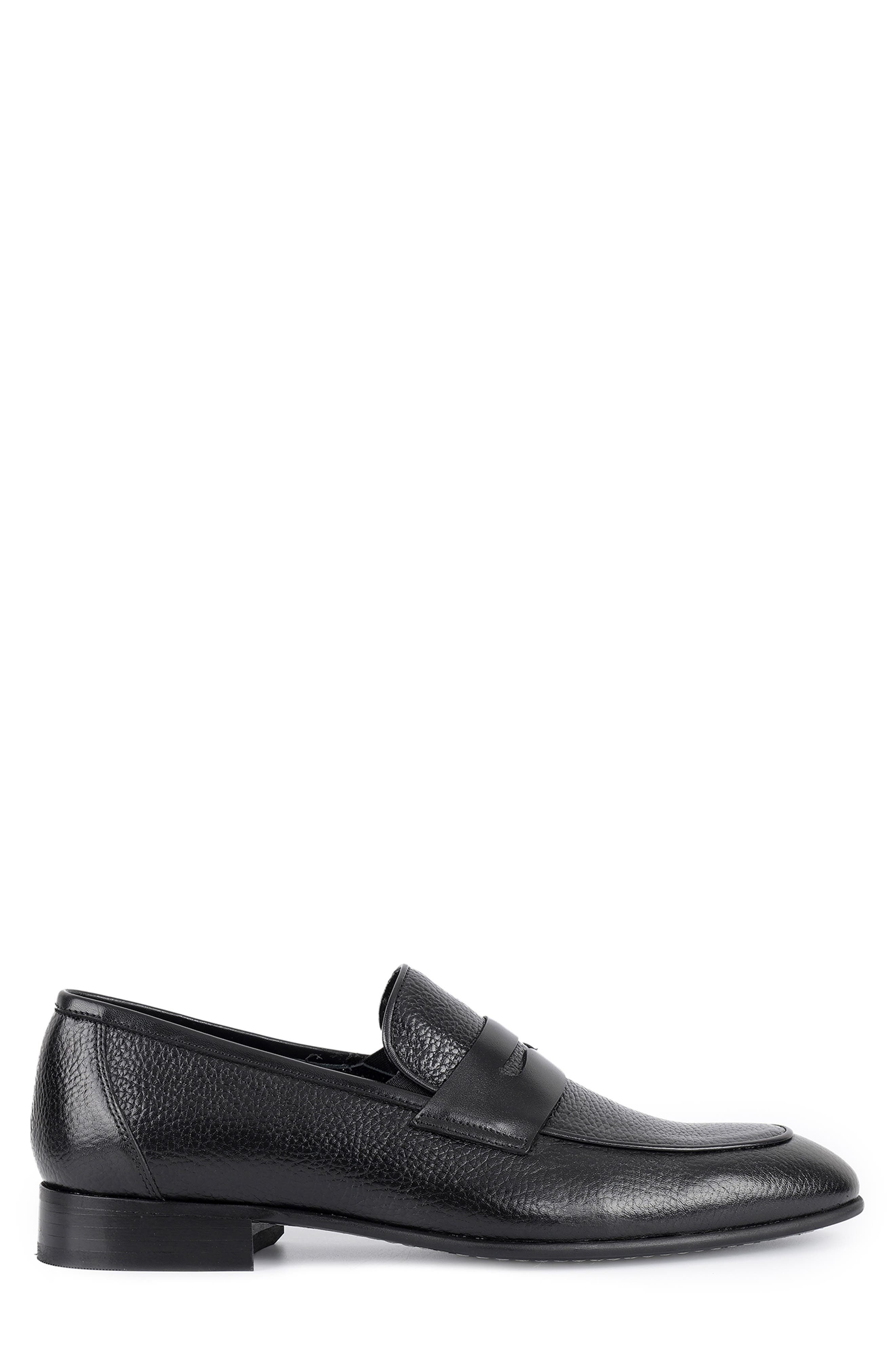 VELLAPAIS Lorena Penny Loafer, Alternate, color, Black