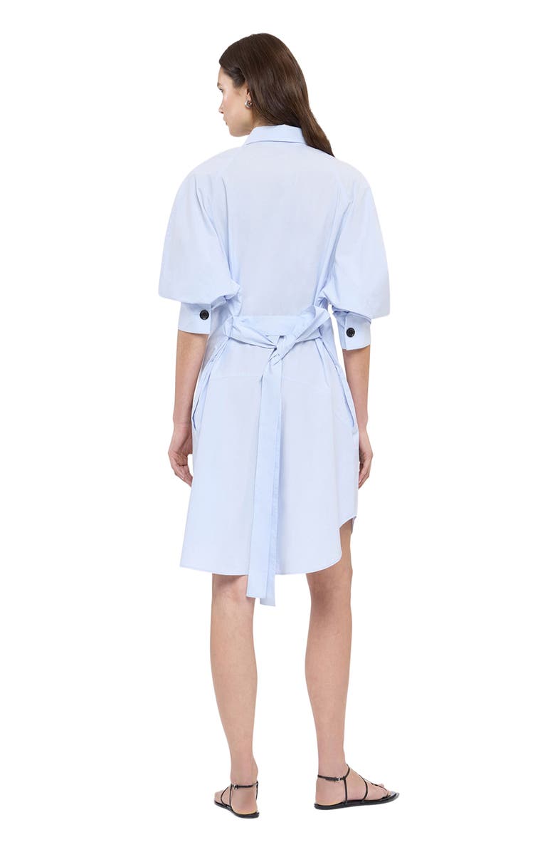 Another Tomorrow Shirtdress, Alternate, color, French Blue