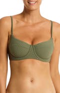 Sea Level Spinnaker Underwire Balconette Bikini Top