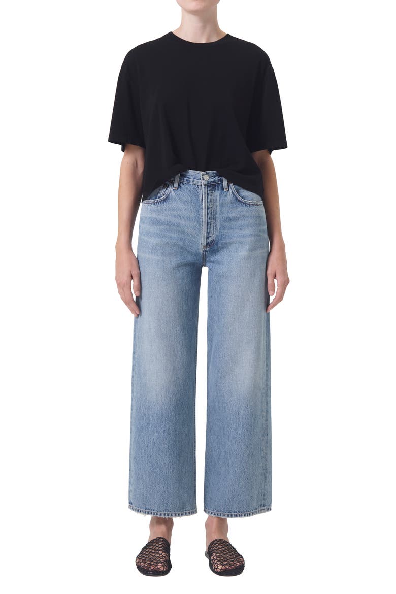 Ren High Waist Wide Leg Jeans, Alternate, color, DISCLOSURE