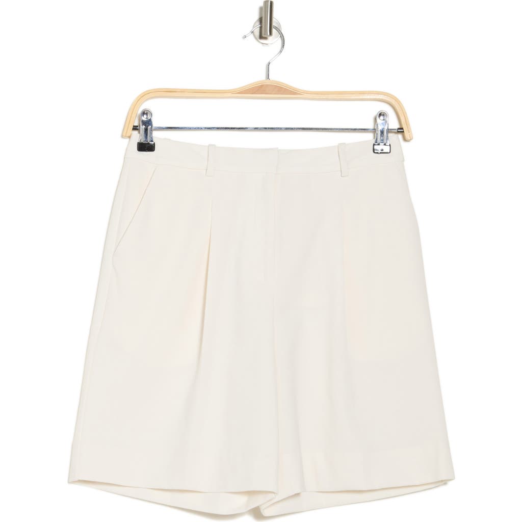 Nordstrom Rack Trouser Shorts In Ivory Tofu
