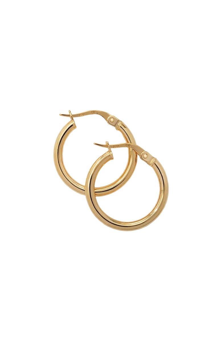 MADE BY MARY 14k Maude Hoop Earrings, Alternate, color, 14K Solid Gold