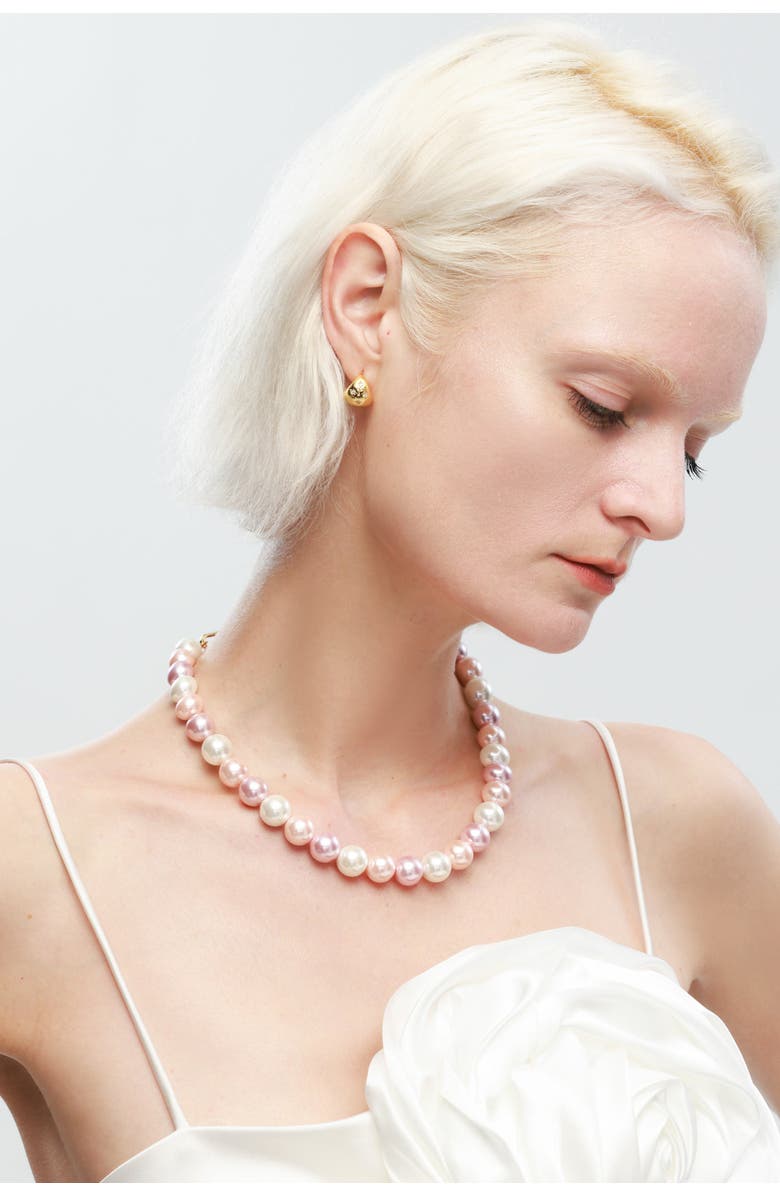 Classicharms Sparkling Star Drop Shape Studs, Alternate, color, Gold