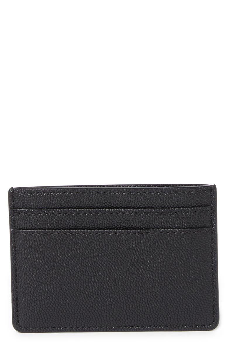 Marc Jacobs Pebbled Leather Card Case, Alternate, color,