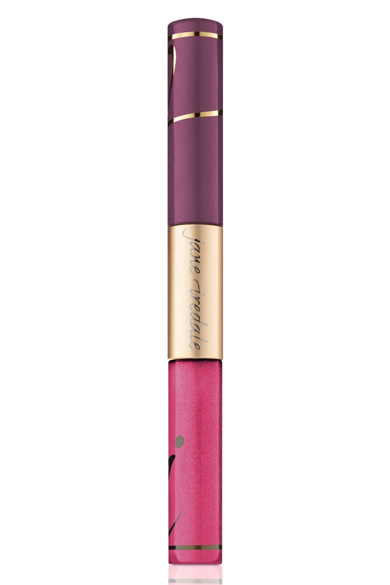 Lip Fixation™ Lip Stain & Lip Gloss Duo, Main, color, FETISH