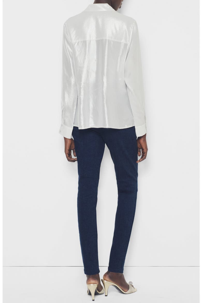 Frosted Blouse, Alternate, color, Frosted White
