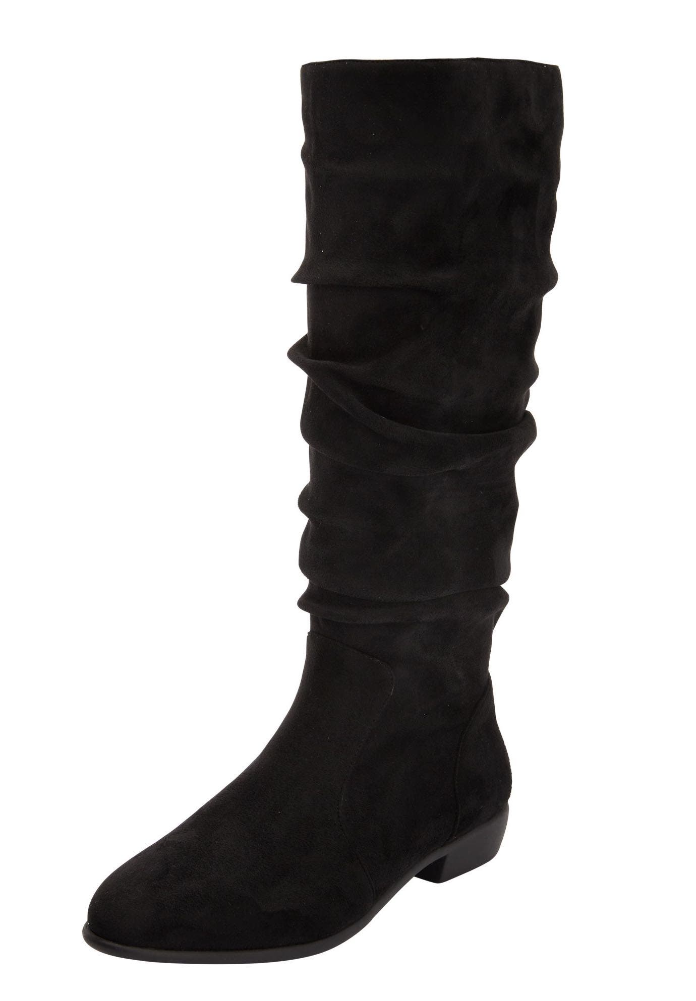 Comfortview The Shelly Tall Wide Calf Boot, Main, color, Black