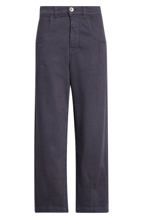 Crop Straight Leg Jeans