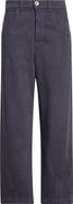 Eleventy Crop Straight Leg Jeans