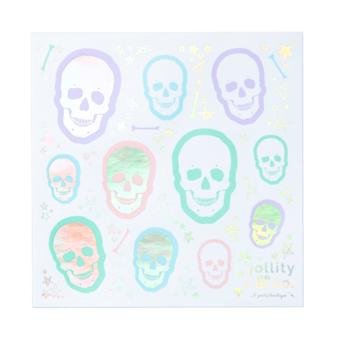 Halloween Skull Stickers