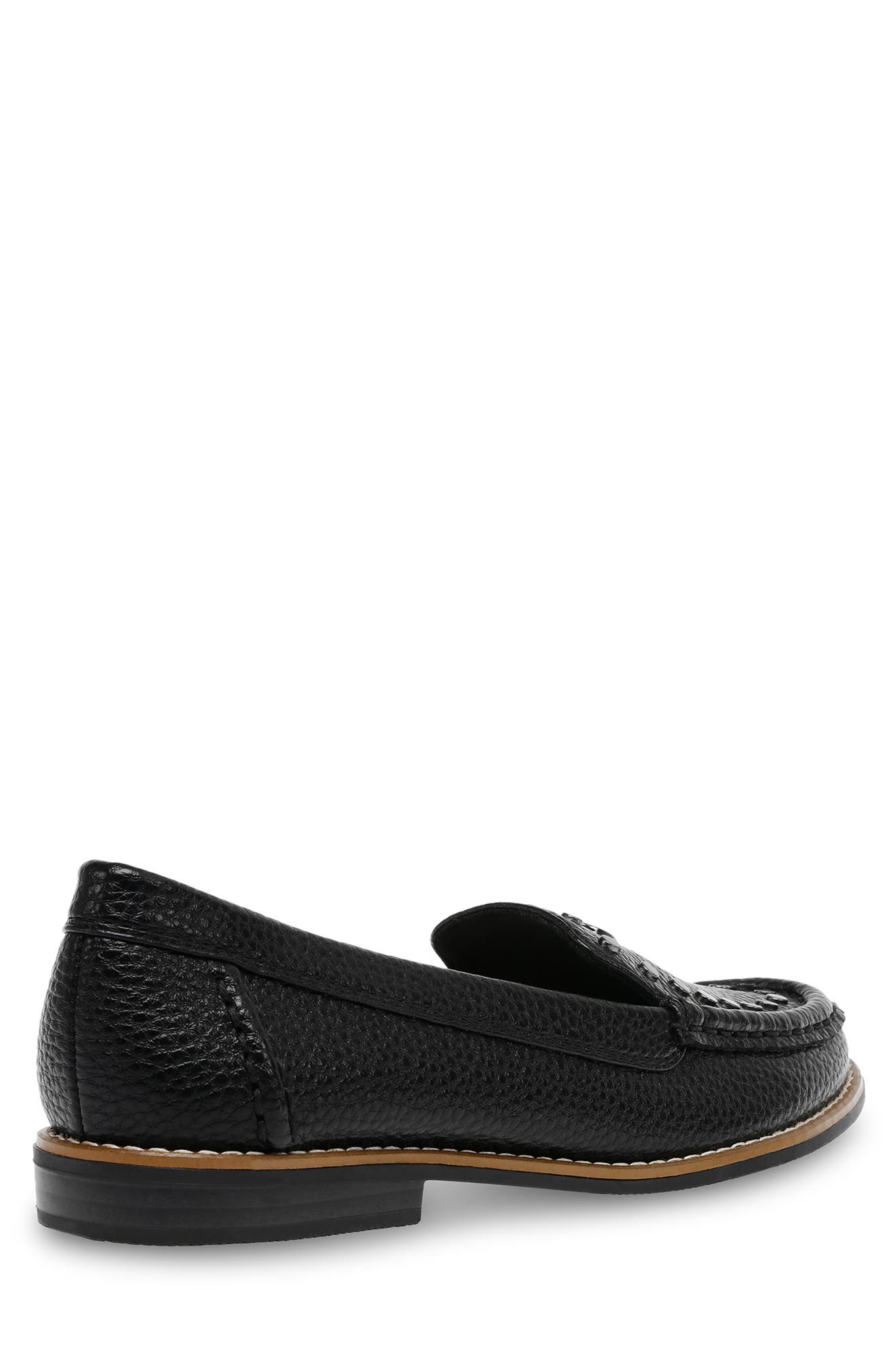 Anne Klein Tailored Moc Toe Loafer, Alternate, color, 