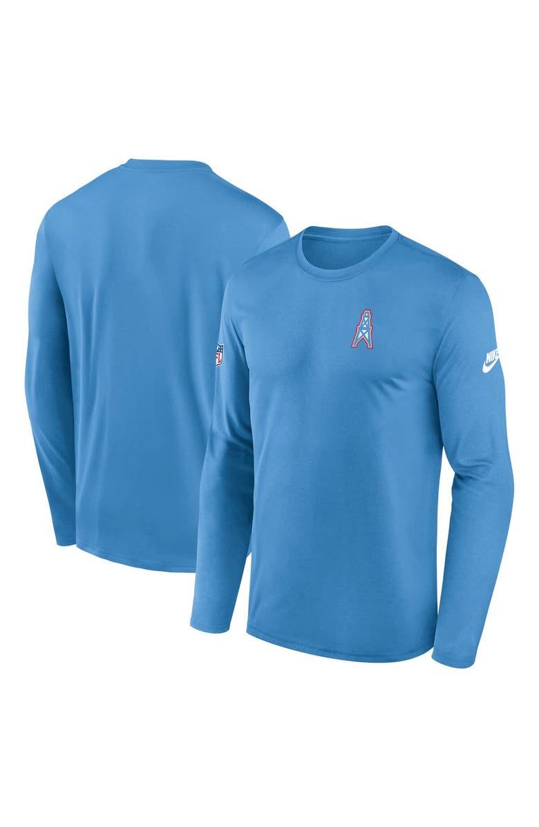 Nike Men's Nike Navy Tennessee Titans Legend Small Logo Performance Long Sleeve T-Shirt, Main, color, Navy