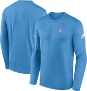 Nike Men's Nike Navy Tennessee Titans Legend Small Logo Performance Long Sleeve T-Shirt