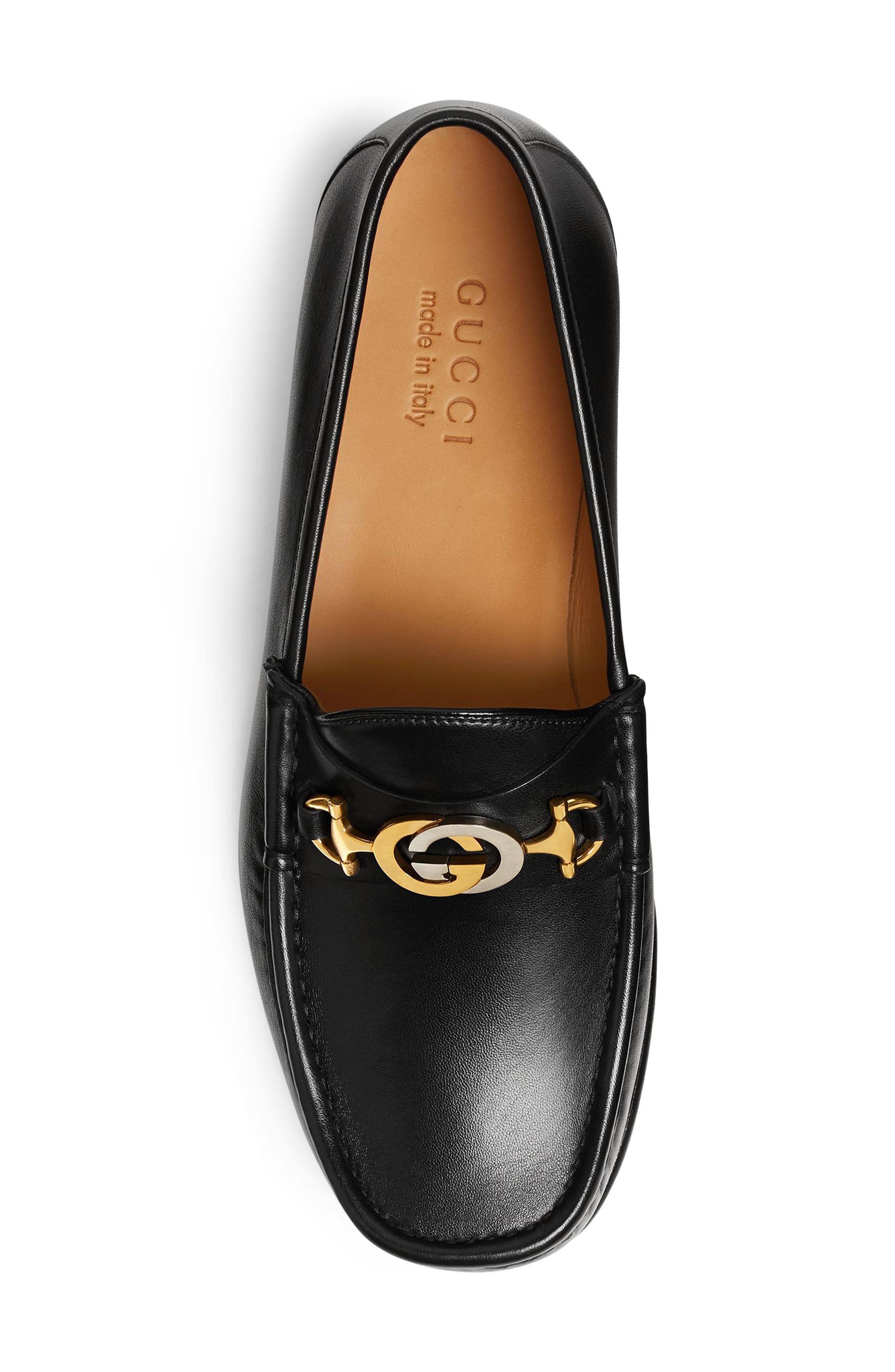 Gucci Tack Bit Loafer, Alternate, color, 
