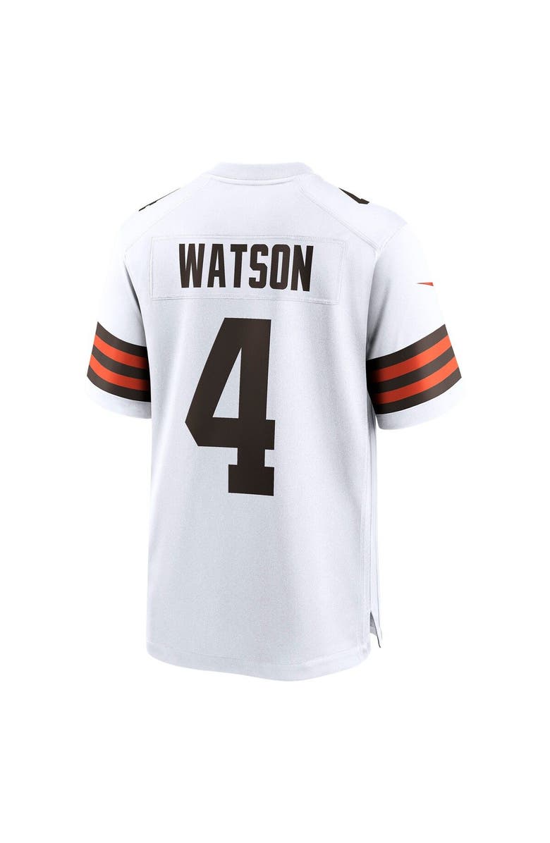 Nike Men's Nike Deshaun Watson White Cleveland Browns Game Jersey, Alternate, color, White