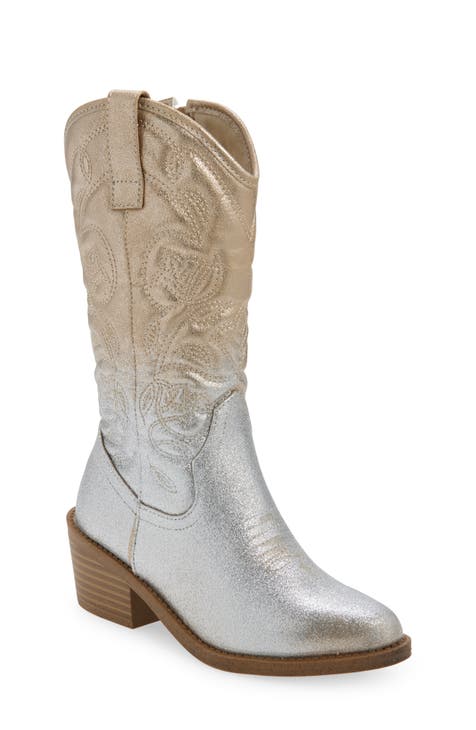 Girls Metallic Boots Booties Nordstrom