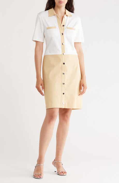 Nanette Lepore Colorblock Ponte Shirtdress