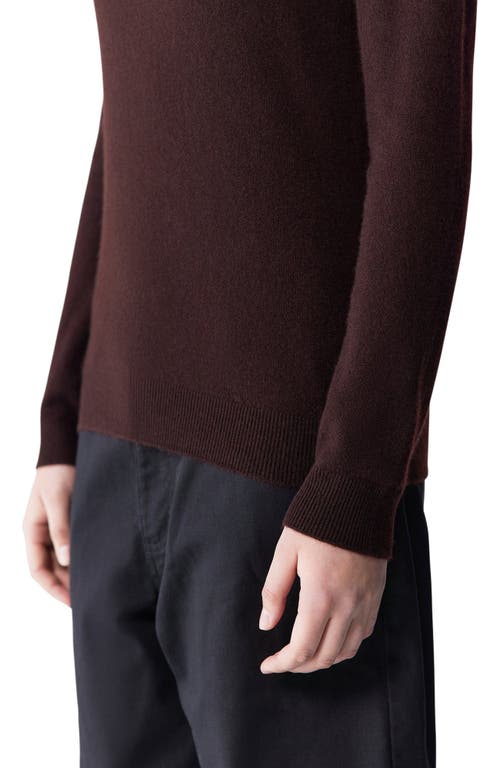 Gobi Mongolian Cashmere Cashmere Turtle Neck Sweater In Brown
