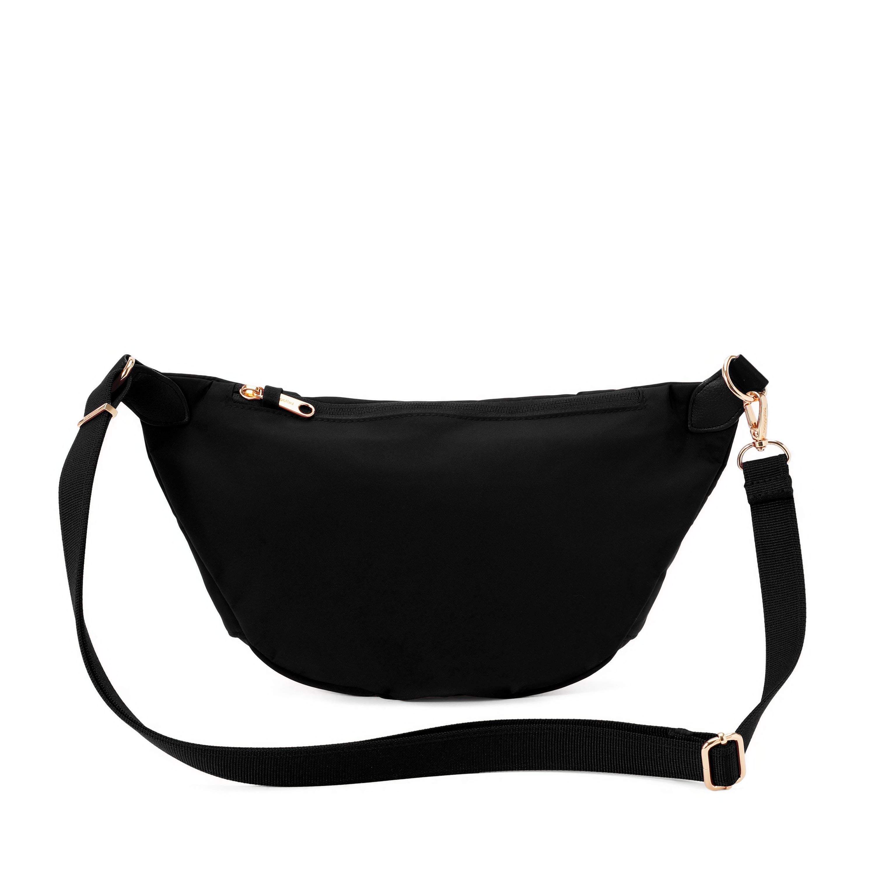 Securtex Jet Set Anti-theft Crescent Sling, Alternate, color, Black