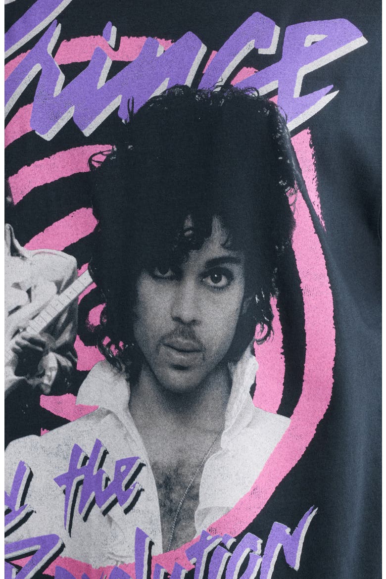 Prince Let's Go Crazy Cotton Graphic T-Shirt, Alternate, color, VINTAGE BLACK