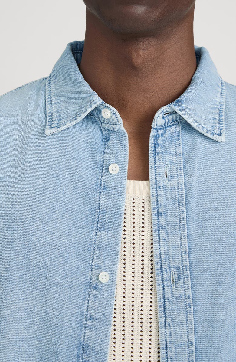 FRAME Classic Denim Button-Up Shirt, Alternate, color, 