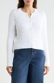 Splendid Brooks Cotton Cable Cardigan