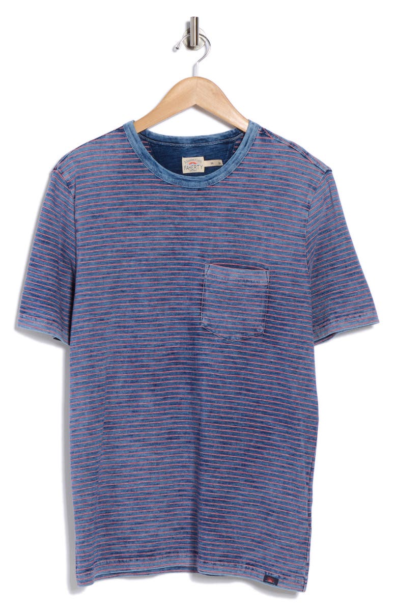Faherty Organic Cotton Pocket T-Shirt, Alternate, color, 