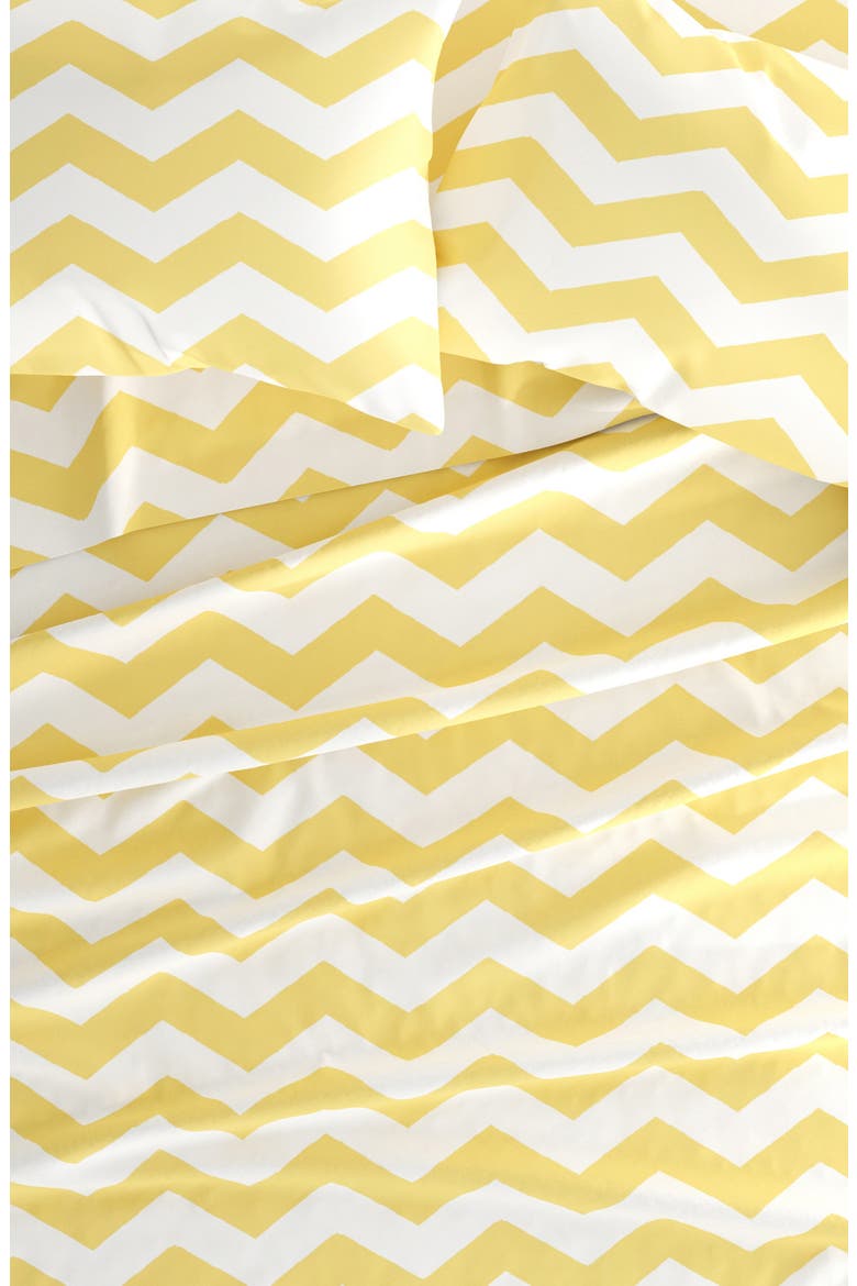 Premium Ultra Soft Arrow 4-Piece Sheets Set, Alternate, color, YELLOW