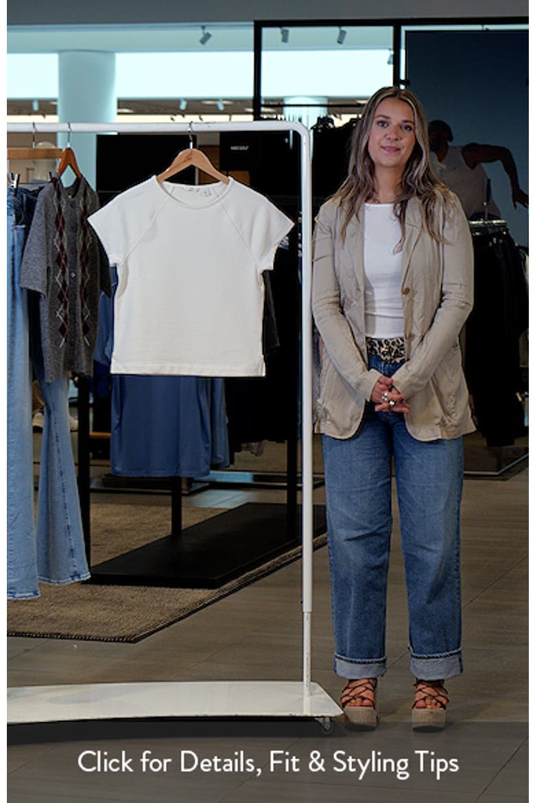 Short Sleeve Terry Sweatshirt video