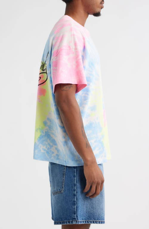 Elwood Camp Tie Dye T-shirt In Multi