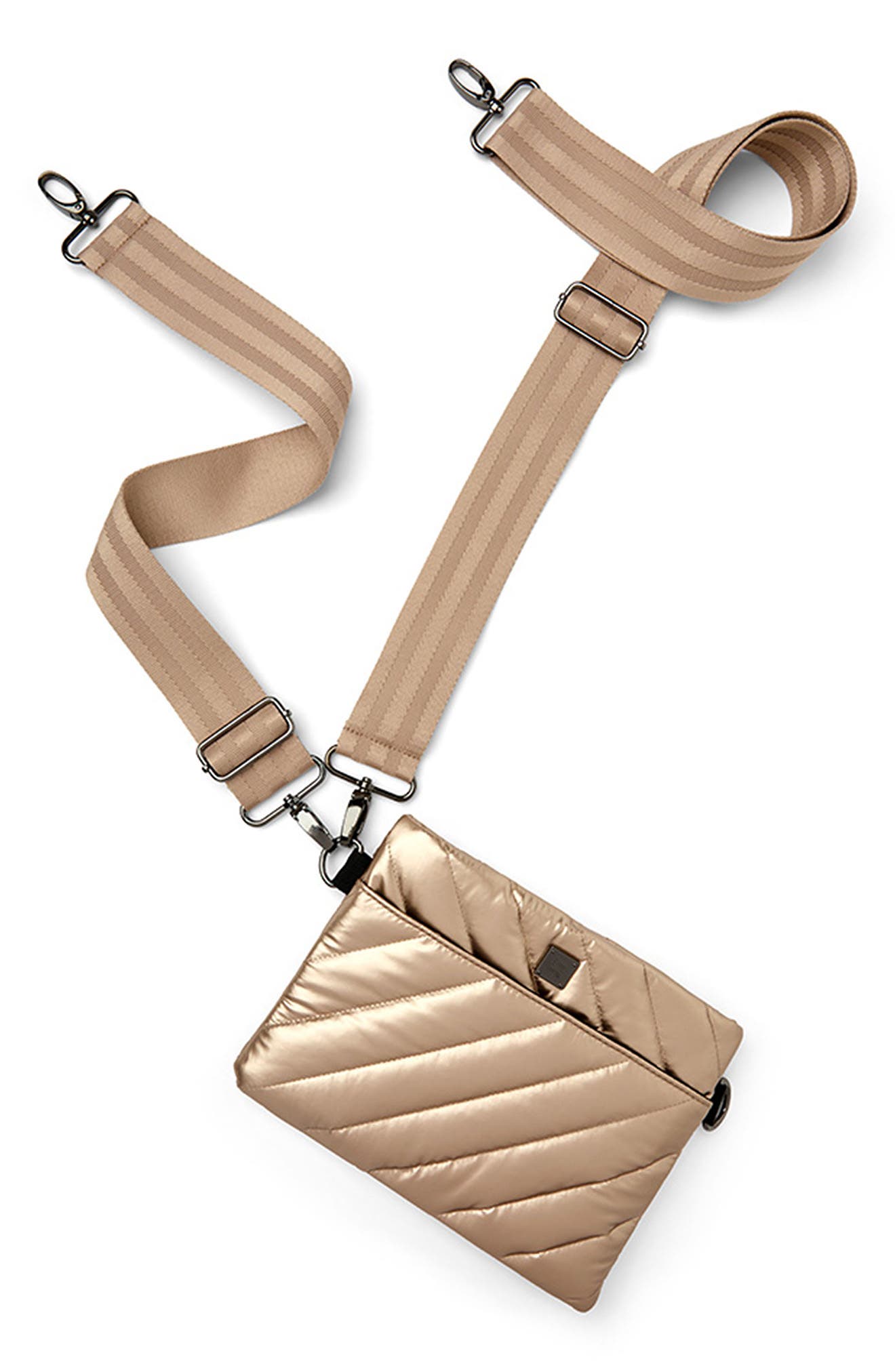 THINK ROYLN Diagonal Bum Bag 2.0, Alternate, color, Pearl Cashmere