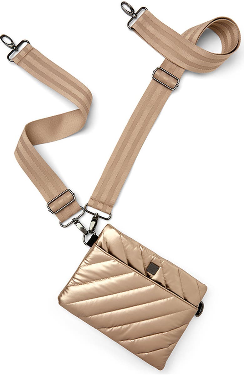 THINK ROYLN Diagonal Bum Bag 2.0, Alternate, color, Pearl Cashmere