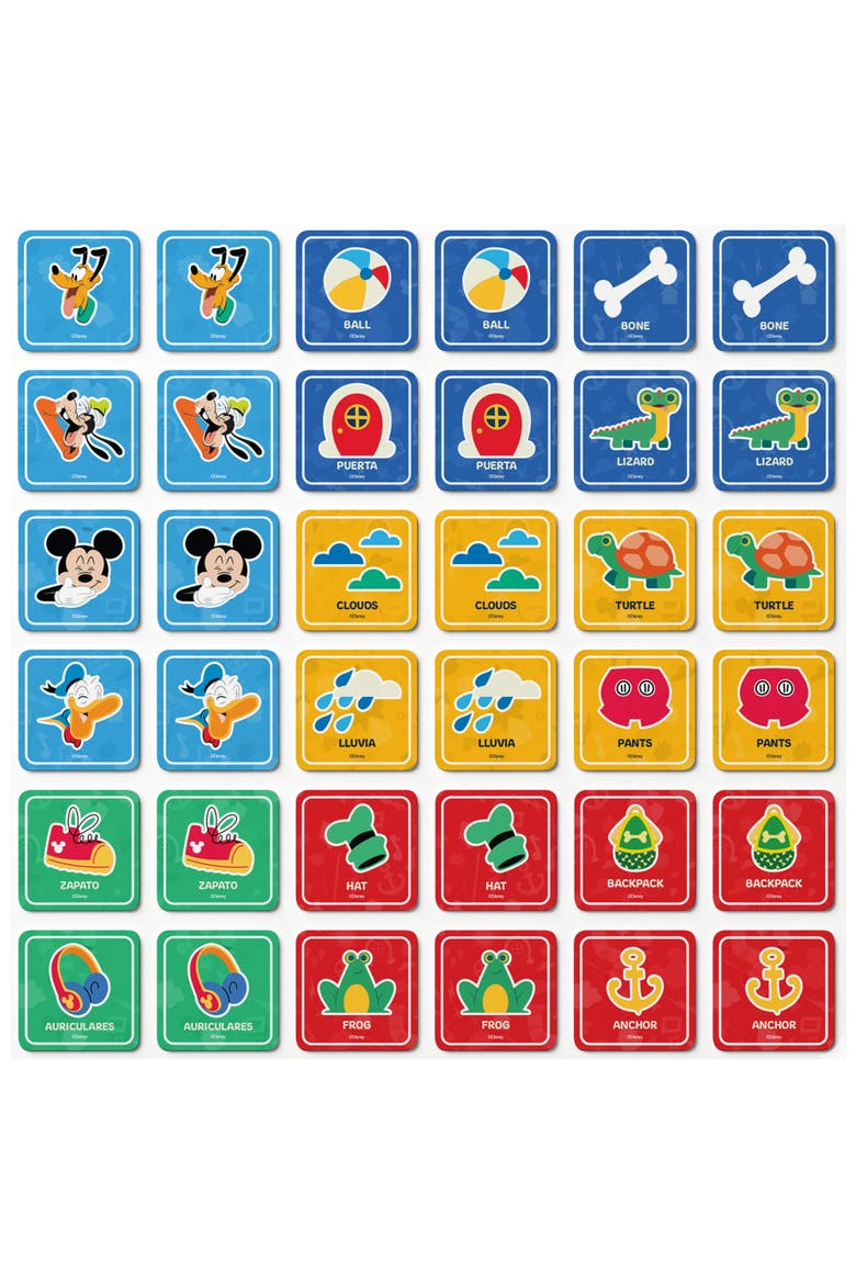 Disney - Mickey & Friends Memory Game, Alternate, color, Multicolor