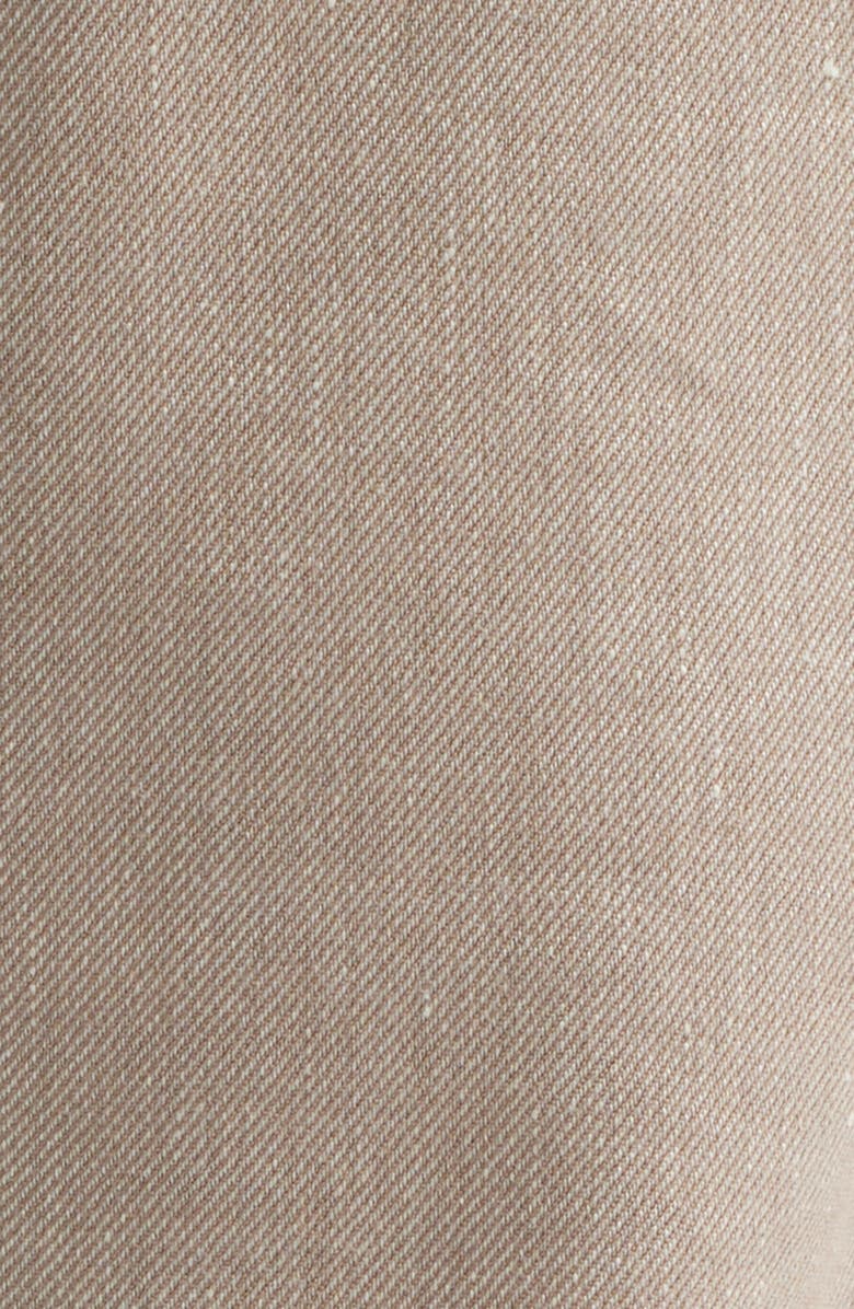 Mavi Jeans Marcus Slim Straight Leg Pants, Alternate, color, Coffee Linen
