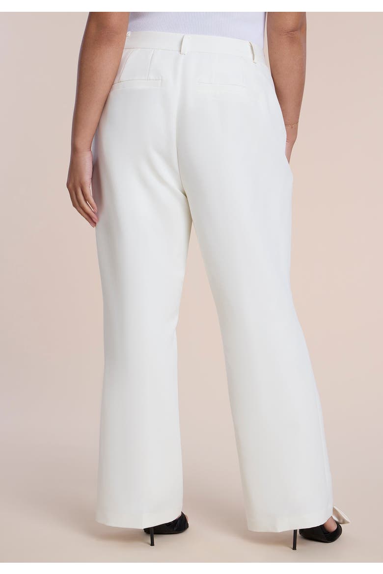 Flare Leg Trouser, Alternate, color, COCONUT MILK