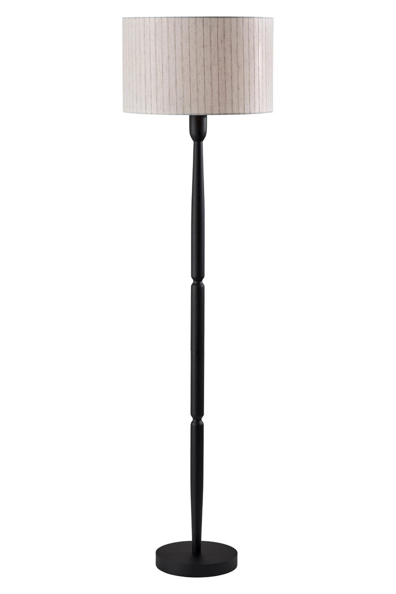 Nigel Floor Lamp, Main, color, BLACK