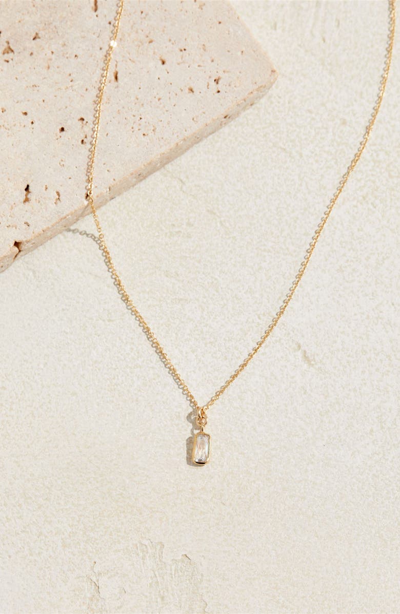 Set & Stones Pendant Necklace, Alternate, color,