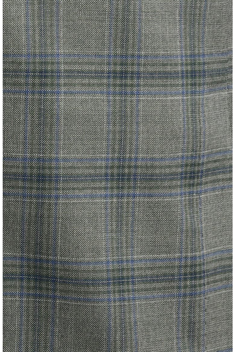 Hutson Plaid Virgin Wool Sport Coat, Alternate, color, DARK GREEN