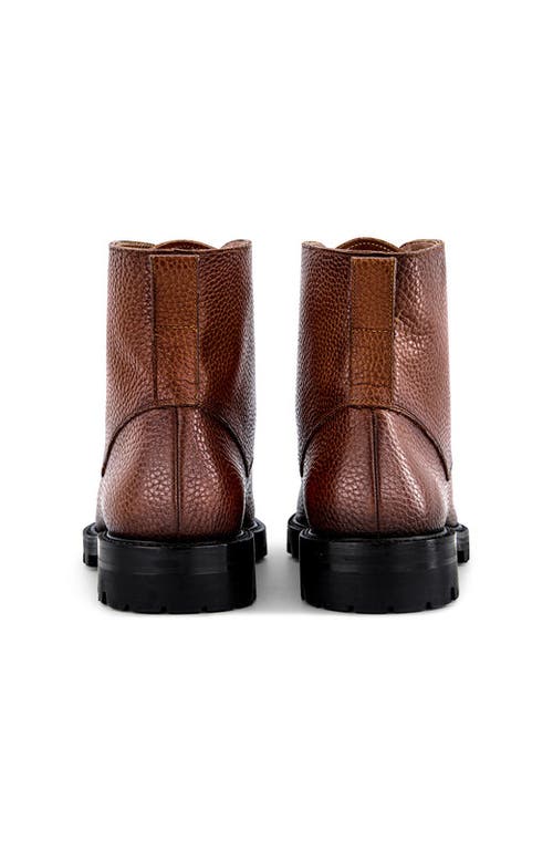Anthony Veer Pembroke Cap-toe Boot In Brown