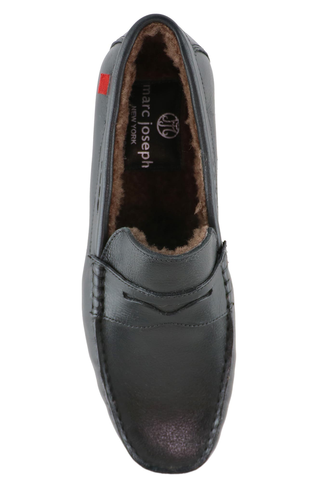 Marc Joseph New York Prospect Park Genuine Shearling Lined Driving Shoe, Alternate, color, 